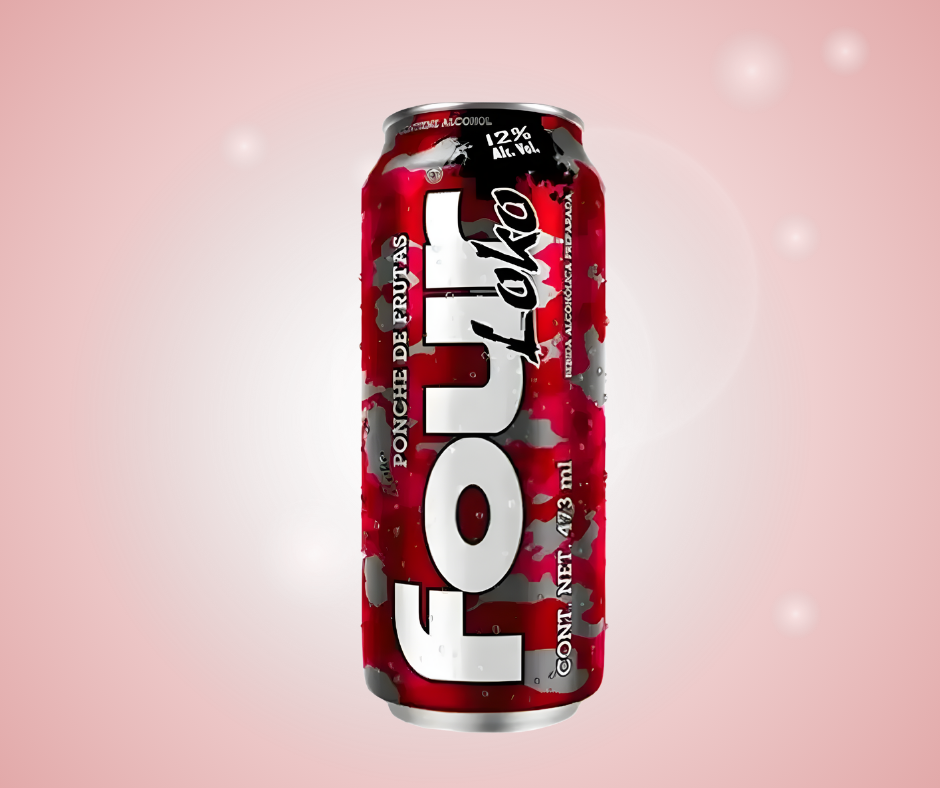 FOUR LOKO PONCHE DE FRUTAS LATA 473 ML