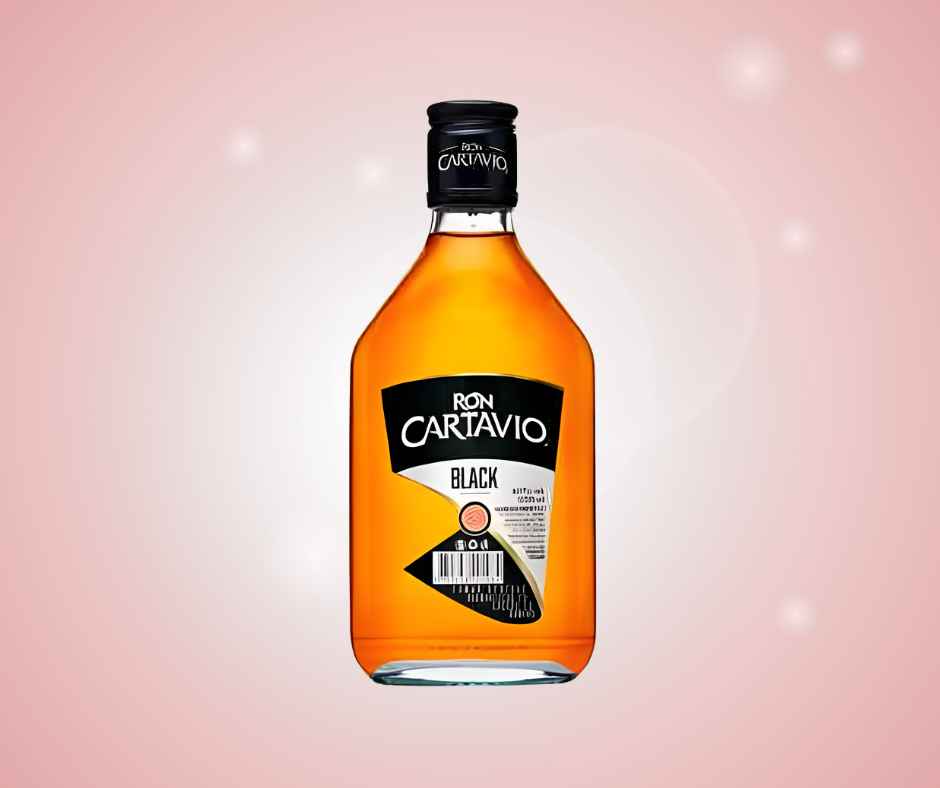 RON CARTAVIO BLACK 125ML (PETACA)