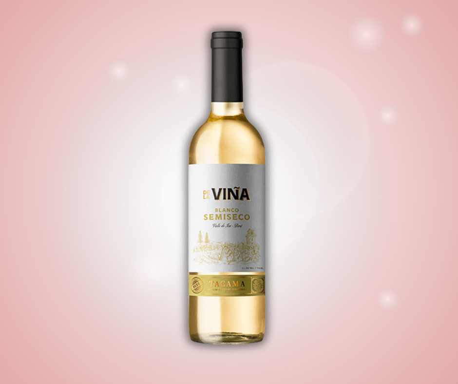 VINO DE LA VIÑA SEMISECO 750ML