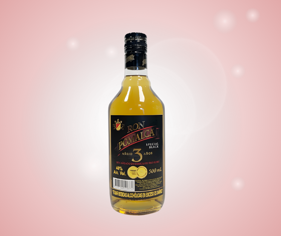 RON POMALCA BLACK 500ML