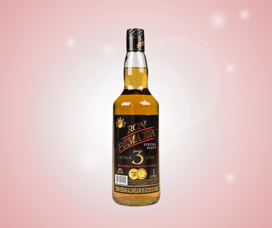 RON POMALCA BLACK 3 AÑOS 1L