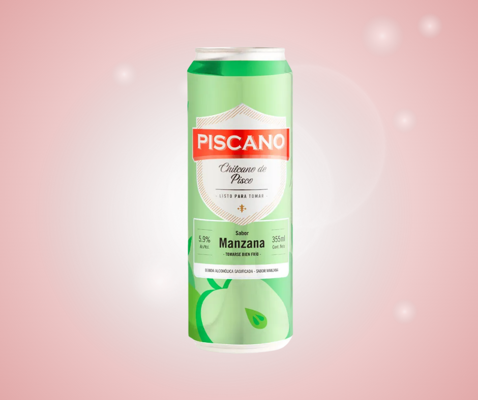 PISCANO MANZANA 355ML